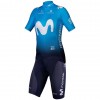 Tenue Maillot + Cuissard à Bretelles 2020 Movistar Team Femme N001